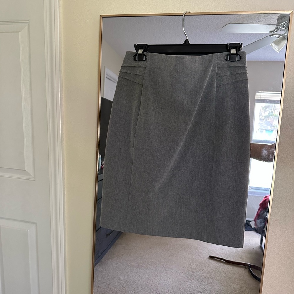 Express Gray Pencil skirt